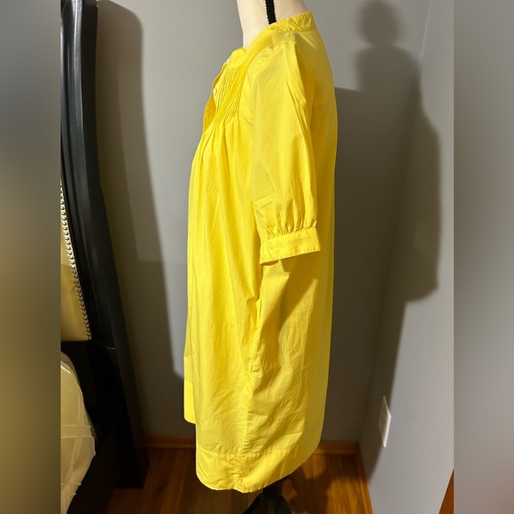 J. Crew Short-Sleeve Mini Shirtdress Cotton Poplin - Picture 2 of 10